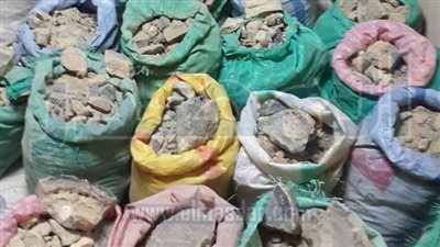 بالصور.. الجيش الثالث الميداني يضبط 1,5 طن مواد متفجرة في سيناء