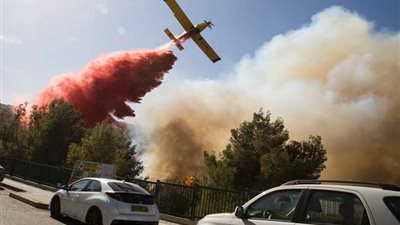 إخماد جميع الحرائق في إسرائيل