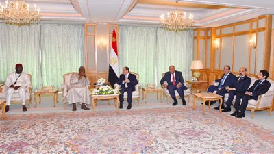 السيسي يؤكد حرص مصر على تعزيز التعاون مع جامبيا في مختلف المجالات