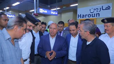 إفتتاح محطات مترو «هارون ونادي الشمس وألف مسكن».. السبت المقبل 