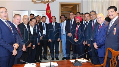 صور: السيسي يعرض على الهند برنامج مصر للتنمية المستدامة