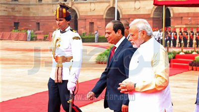 السيسى يبحث مع رئيس الهند سبل التعاون المشترك ومكافحة الإرهاب والتطرف