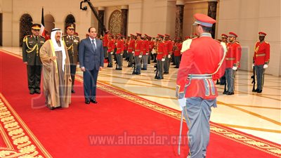 بالصور :أمير دولة الكويت يستقبل 