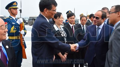 صور: السيسي يغادر الصين عقب مشاركته بقمة العشرين