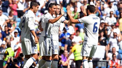 رونالدو يستهل عودته لريال مدريد بهدف في الفوز 5-2 على أوساسونا