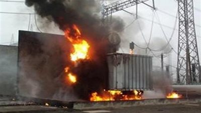 مجهولون يفجرون برجين كهرباء ضغط عالى وانقطاع التيار بالمنوفية