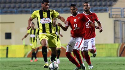 الأهلي يفوز على المقاولون بثنائية نظيفة فى الدورى