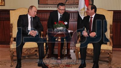  الرئيس الروسى بوتين يصل القاهرة فى زيارة رسمية تستغرق يومين