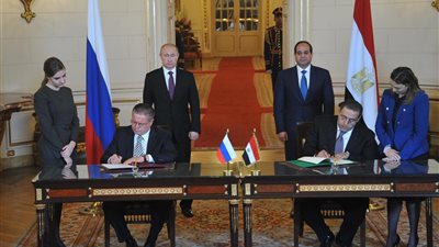 إتفاق بين مصر وروسيا على إنشاء محطة لتوليد الكهرباء بالطاقة النووية