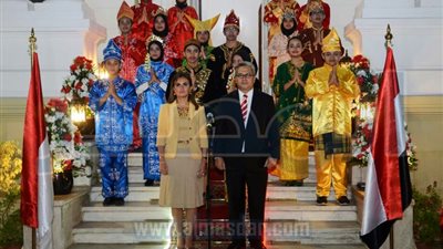 سحر نصر تلقي كلمة مصر في الذكري الـ71 لعيد استقلال إندونسيا