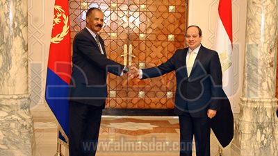 رئيس إريتريا يغادر القاهرة 