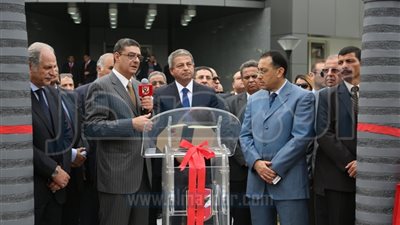إفتتاح مجمع ملاعب الإسكواش فى النادى الأهلى