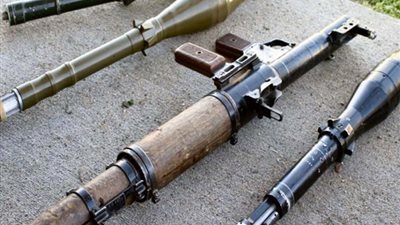 ضبط 18 قذيفة 