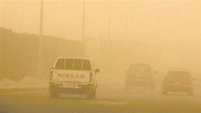 موجة من الرياح المثيرة للأتربة والرمال تضرب شمال سيناء 