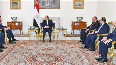السيسي يناقش مع وزير الخارجية الإماراتي تطورات منطقة الخليج
