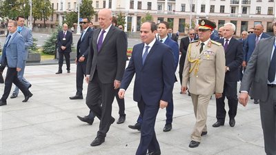السيسي: نرحب بزيادة استثمارات بيلاروسيا وأنشطتها التجارية فى مصر