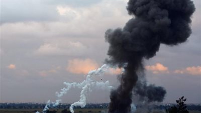 قصف محطة الكهرباء الرئيسية في بنغازي