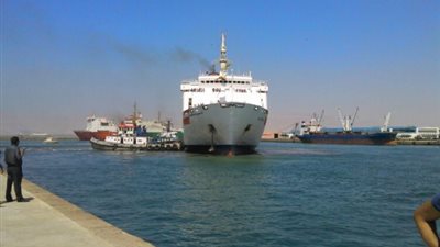 موانئ السويس تستقبل 4500 طن بوتاجاز