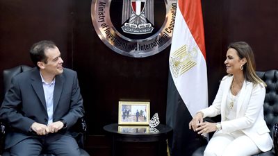 وزيرة الاستثمار تبحث مع المدير التنفيذي لـ«جوجل» دعم ريادة الأعمال فى مصر