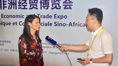 وزيرة السياحة تدعو الشعب الصيني إلى زيارة مصر