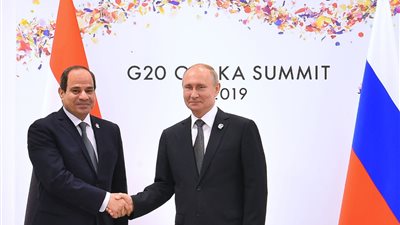 السيسي وبوتين يبحثان فرص التعاون بين مصر وروسيا في أفريقيا