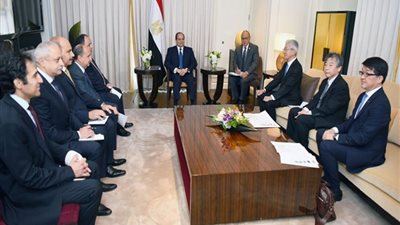 السيسي يبحث تعظيم استثمارات «تويوتا» اليابانية في مصر