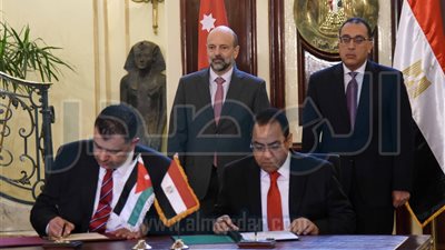 اللجنة العليا «المصرية - الأردنية»  توقع عدة بروتوكولات تعاون مشتركة 