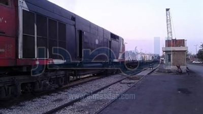 استئناف حركة نقل البضائع بالسكة الحديد من ميناء بورسعيد