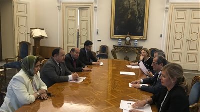 «معيط» يبحث مع «جيوفاني» تيسير نفاذ الاستثمارات الإيطالية لمصر