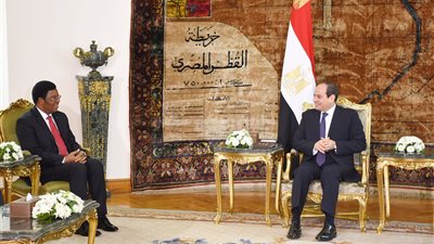 السيسى يبحث مع رئيس وزراء تنزانيا تفعيل آليات التعاون المشترك في مختلف المجالات