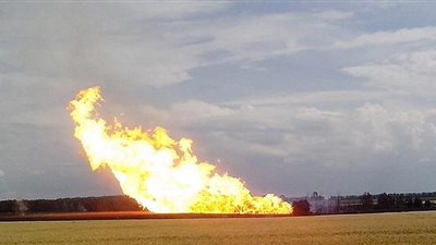 انفجار خط أنابيب نفط جنوب شرق تركيا