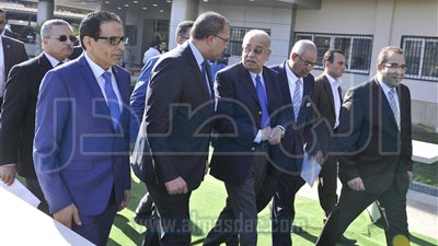 شريف إسماعيل يفتتح معهد التخطيط القومي