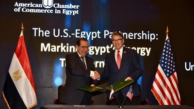 مصر والولايات المتحدة توقعان مذكرة تفاهم مشتركة للتعاون فى مجال الطاقة