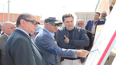 محافظ كفر الشيخ يفتتح محطة مياه 