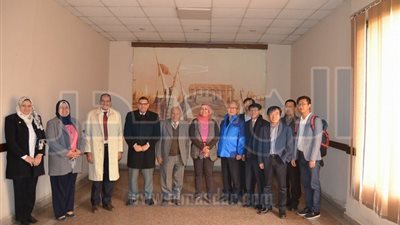 وفد كوري يزور قطاع التدريب الإقليمي للموارد المائية والري