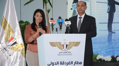 وزيرا الطيران والسياحة يفتتحان مبنى الركاب الجديد بمطار الغردقة الدولى