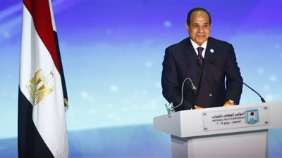 الرئيس السيسي: إنشاء قواعد بيانات كاملة يسهم فى تسهيل حياة المواطنين