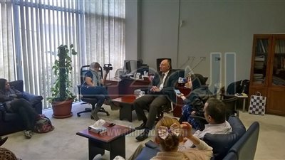 وفد إعلامي من أمريكا اللاتينية يزور المتحف المصري الكبير