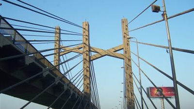 انتهاء صيانة الوصلة المعلقة لكوبري 6 أكتوبر