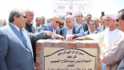 وضع حجر أساس أول منطقة لوجيستية فى الصعيد باستثمارات ملياري جنيه