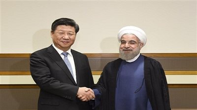 الرئيس الإيراني ونظيره الصيني يتفقان على زيادة التبادل التجاري إلى 600 مليار دولار