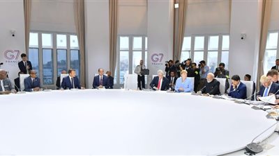 نص كلمة الرئيس السيسي خلال جلسة المناخ في قمة مجموعة السبع بفرنسا