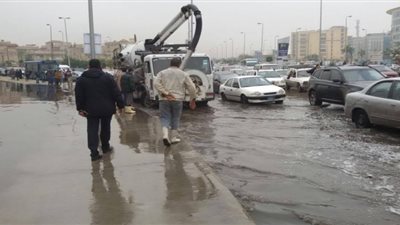 أمطار غزيرة على مطروح والساحل الشمالي الغربي 