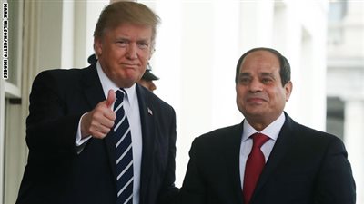 الرئيس السيسي يتلقى اتصالا هاتفيا من نظيره الأمريكي لبحث ملف الإرهاب