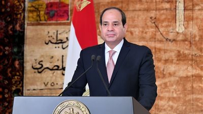 الرئيس السيسي يلتقي رئيس مجلس الأمة الكويتي