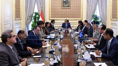 الحكومة تبحث استعدادات حفل افتتاح المتحف المصري الكبير