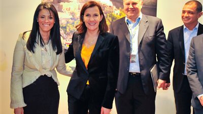 رانيا المشاط تبحث مع نظيرتها الأمريكية تعزيز التعاون السياحي