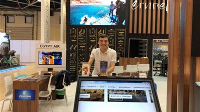 مصر للطيران تشارك في المعرض الدولي للسياحة والسفر بموسكو