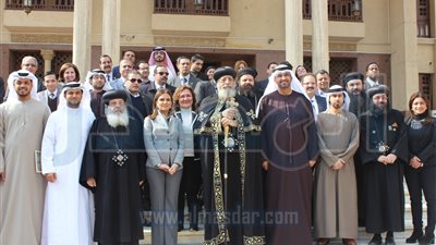 وزيرة التعاون الدولي تشهد تسليم 4 مشاريع لخدمات الكنيسة