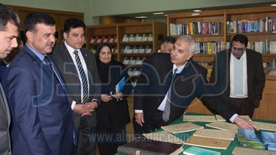 وزير الري يبحث مع نظيره العراقي سبل التعاون بين البلدين